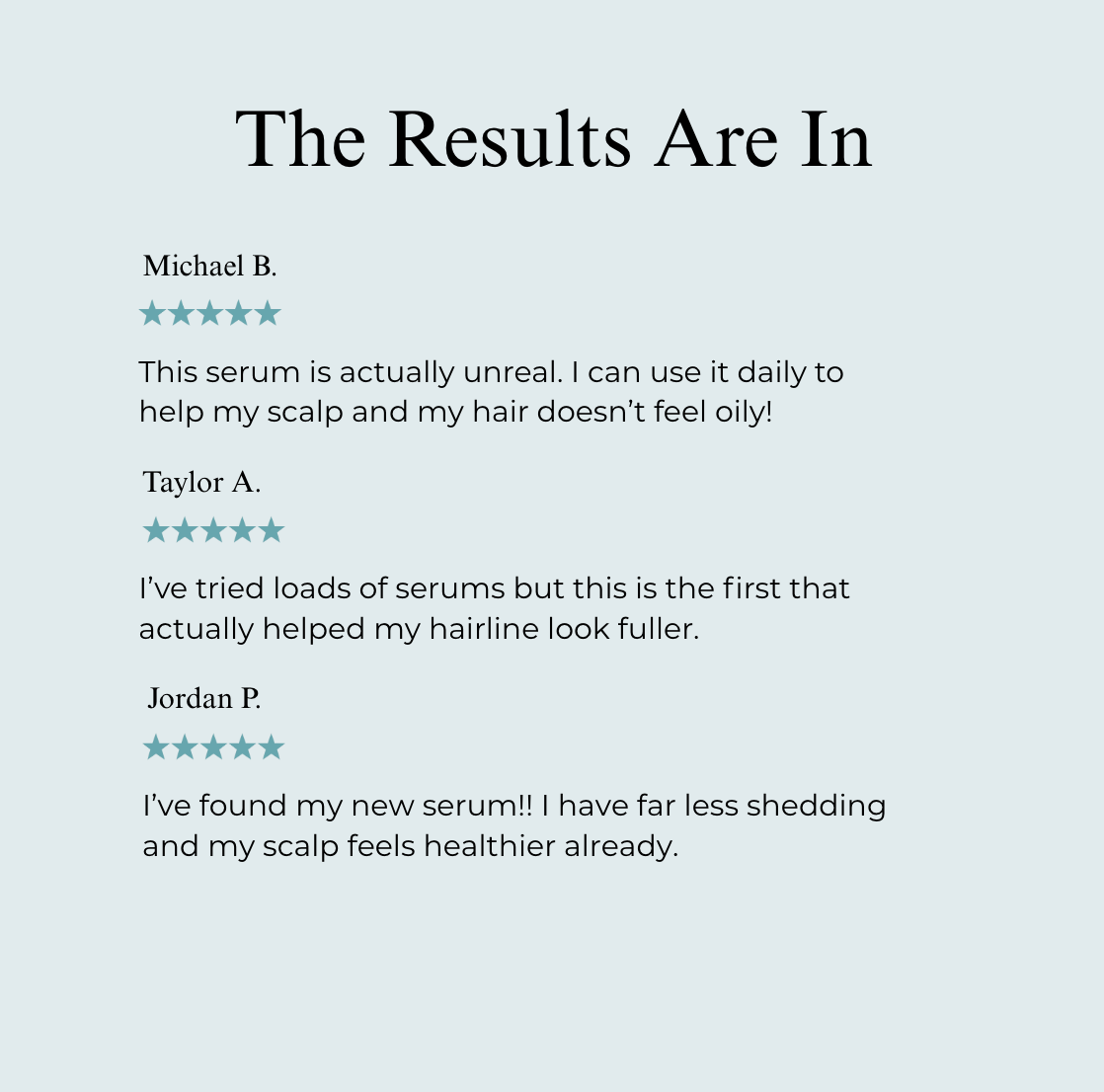 Peptide Hair Growth Serum