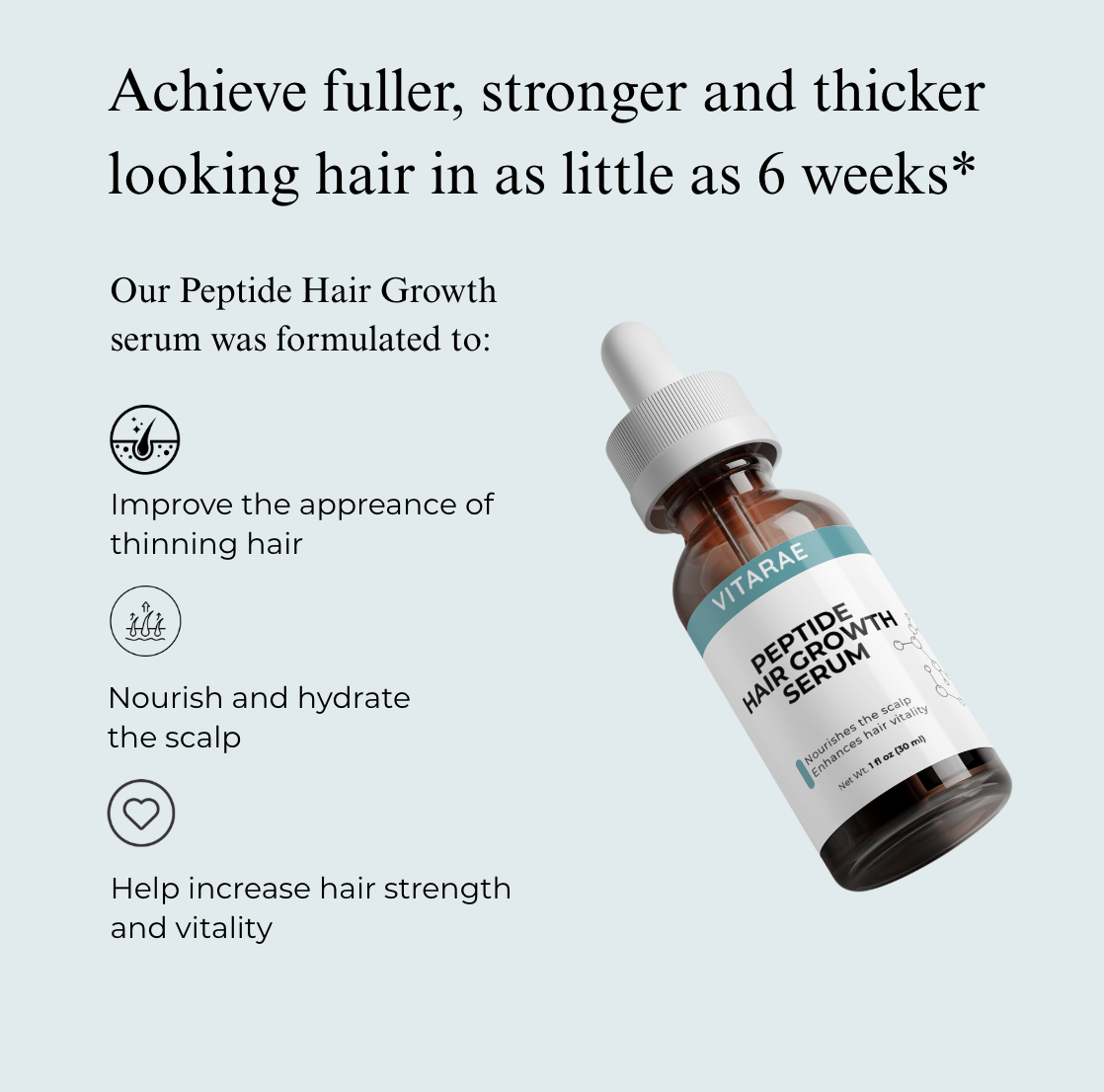 Peptide Hair Growth Serum